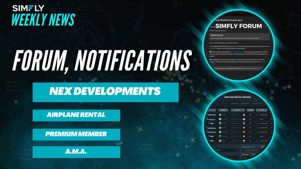 Forum, Notifications, and Upcoming Developments!