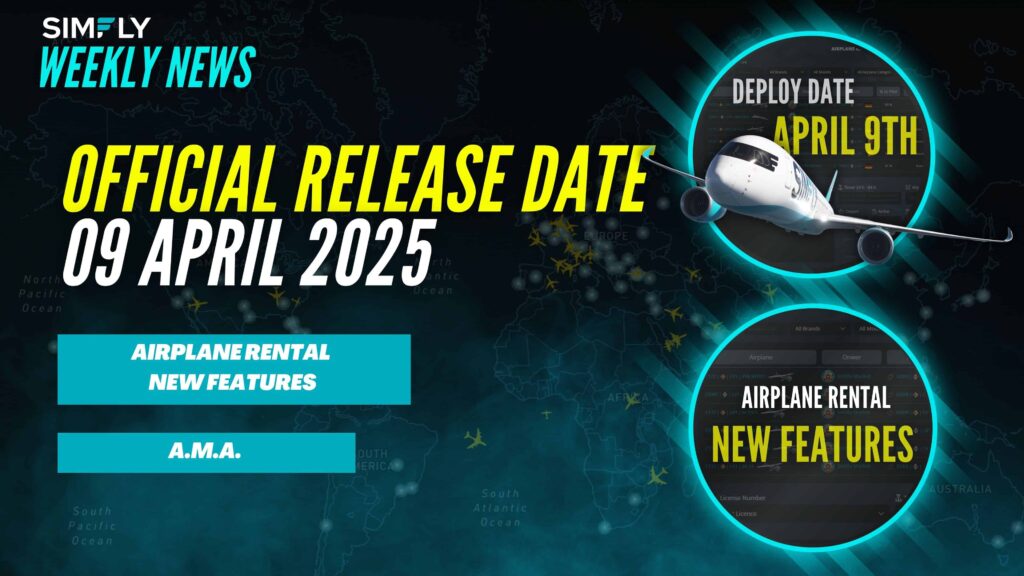 April 9: New SimFly features ready for takeoff!