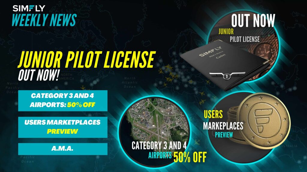 Junior License now available, User Marketplace preview, and much more