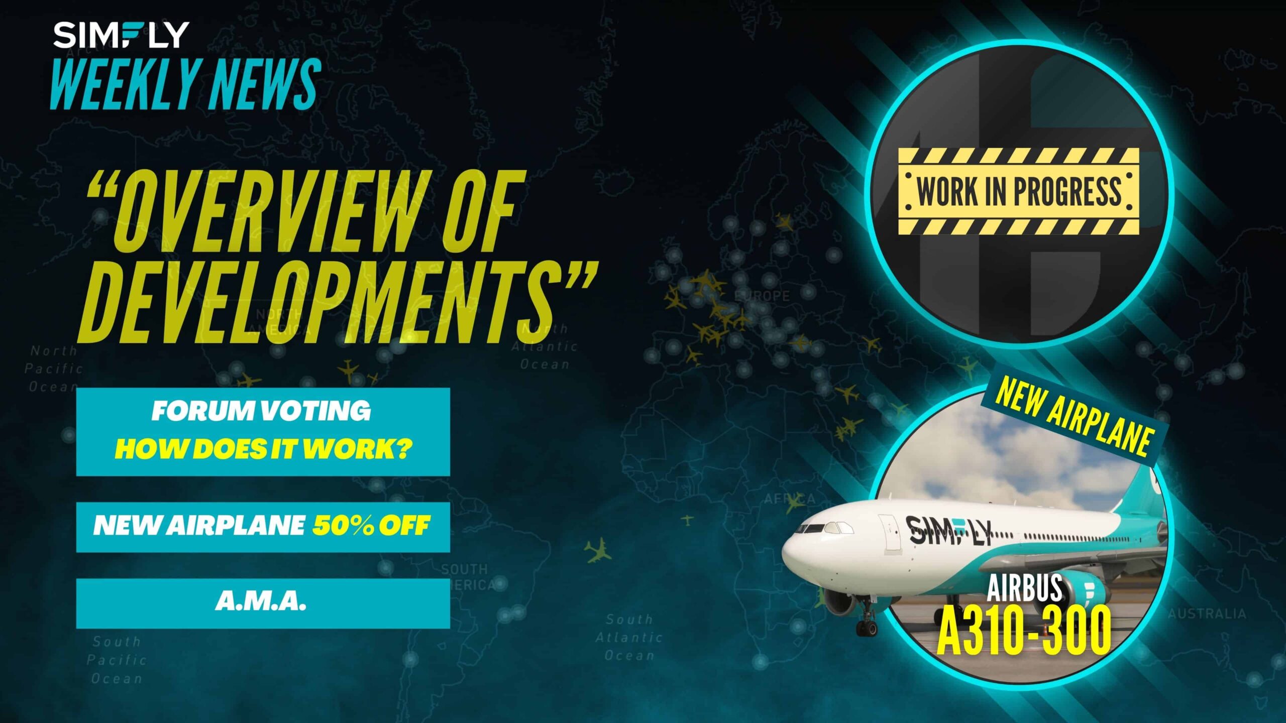 Ongoing Updates, New Airplane & AMA with Roberto!